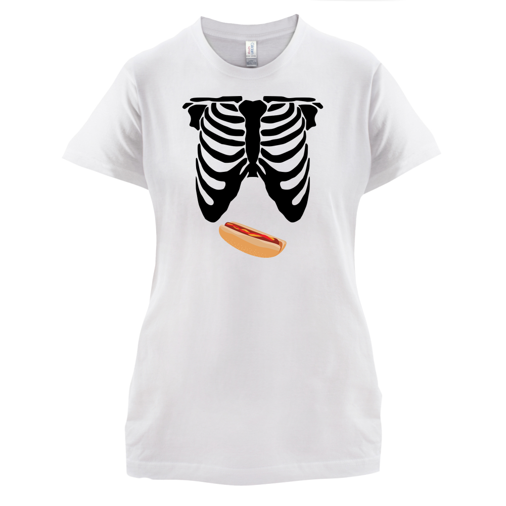 Hotdog Tummy T Shirt