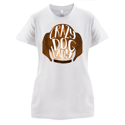 Crazy Dog Lady T Shirt