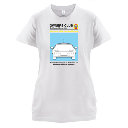 Car Owners Manual 928 Turbo T Shirt