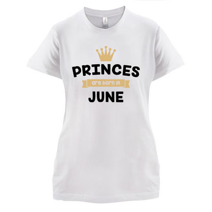 Princes Are Born In June T Shirt