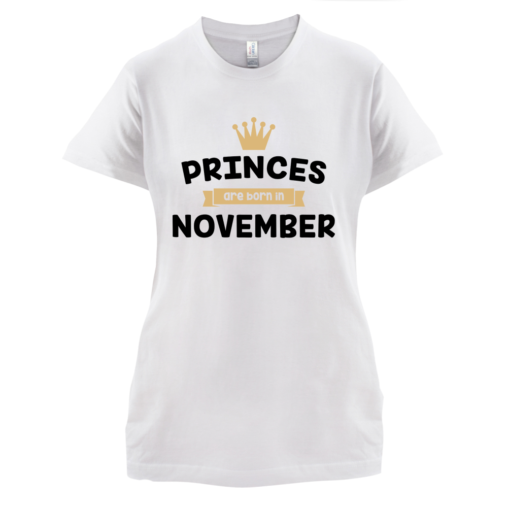 Princes Are Born In November T Shirt