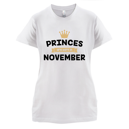 Princes Are Born In November T Shirt