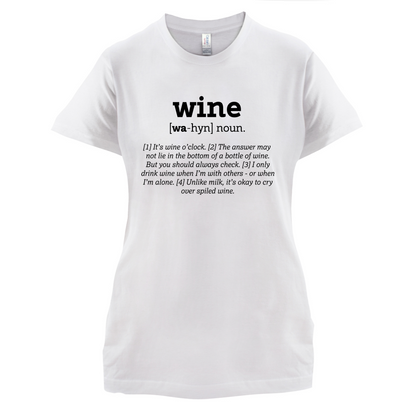 Definition Wine T Shirt