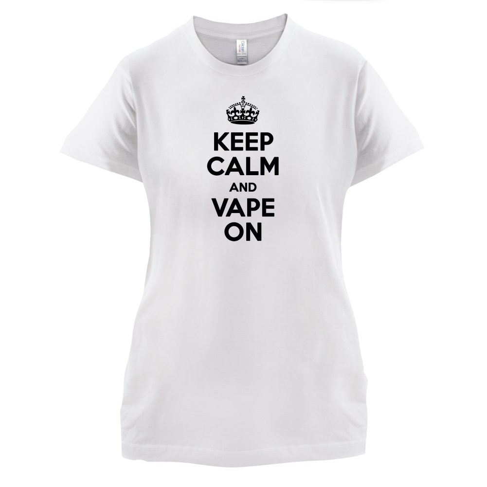 Keep Calm And Vape On T Shirt