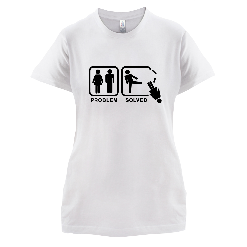 Problem Solved Man Kick T Shirt