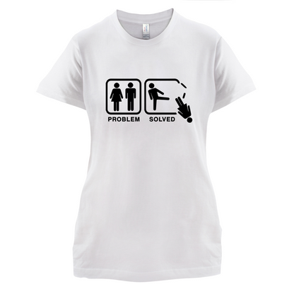 Problem Solved Man Kick T Shirt