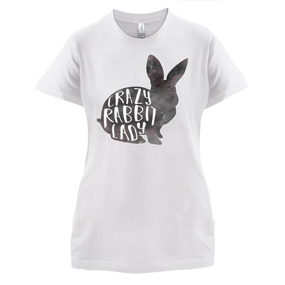 Crazy Rabbit Lady T Shirt
