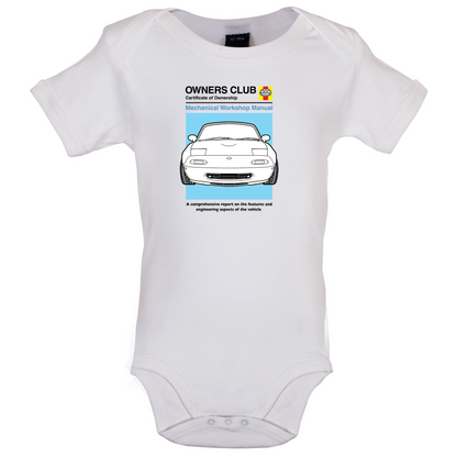 Car Owners Manual MX-5 Baby T Shirt