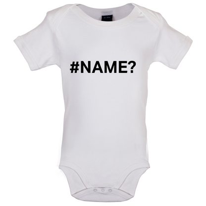 #Name Baby T Shirt