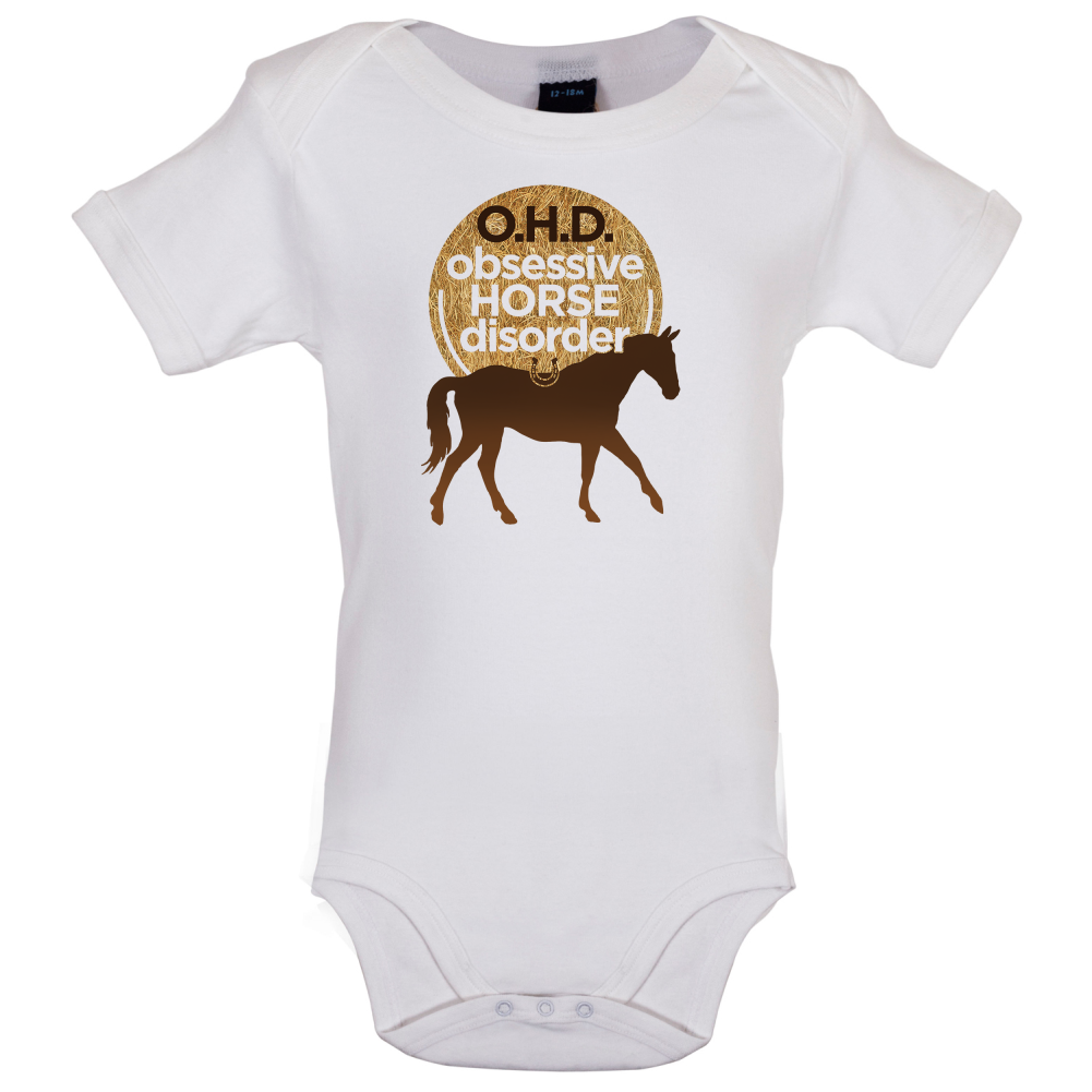 Obsessive Horse Disorder Baby T Shirt