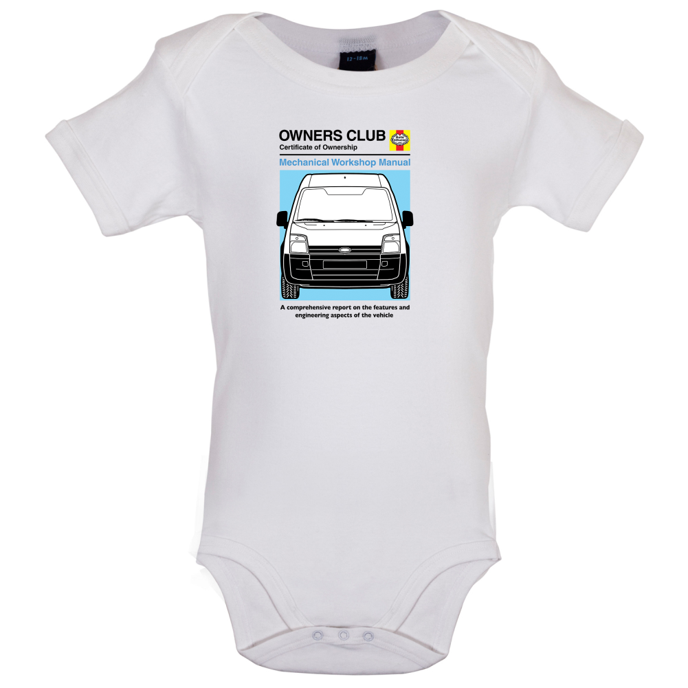 Car Owners Manual Ford Transit Baby T Shirt