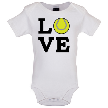 Love Tennis Baby T Shirt