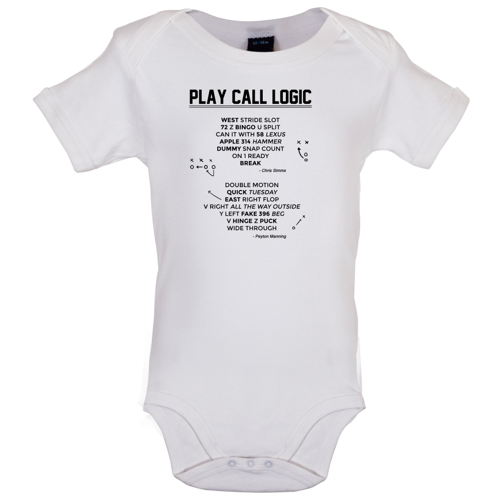 Play Call Logic Baby T Shirt