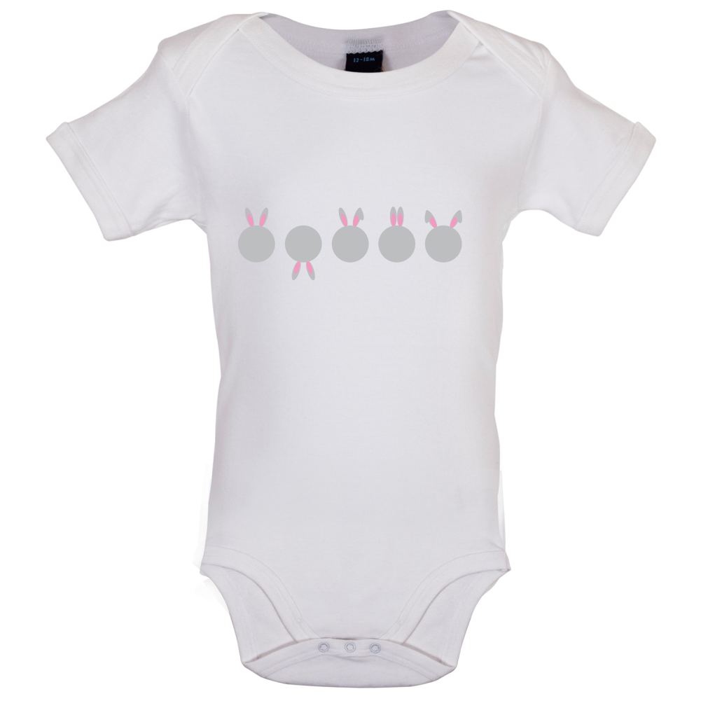 Five Bunnies Baby T Shirt