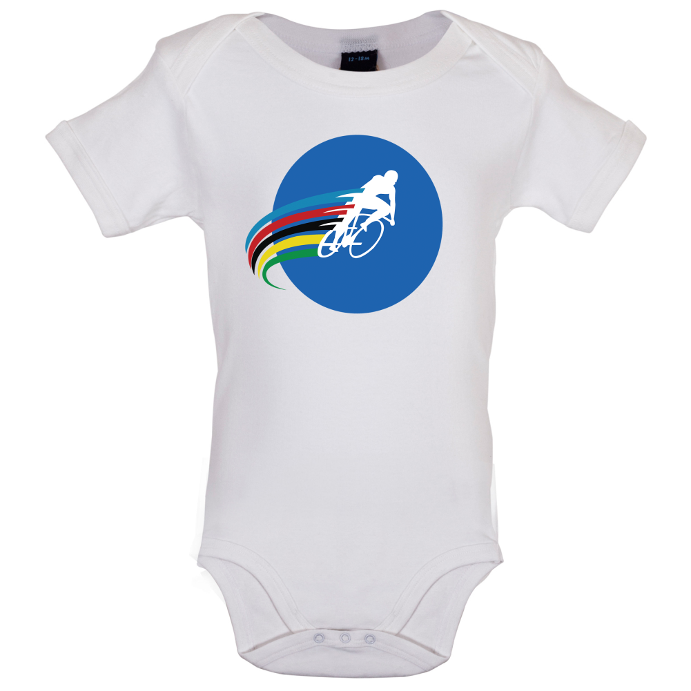 Cycling Stripes Baby T Shirt
