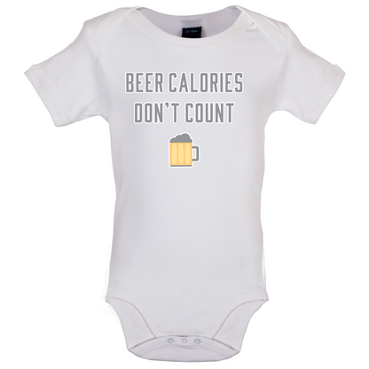 Beer Calories Dont Count  Baby T Shirt