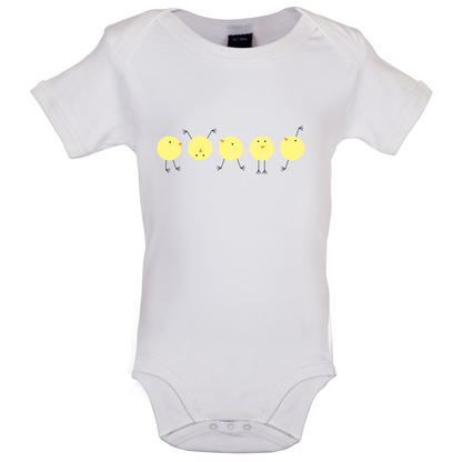 Yellow Chicks Baby T Shirt