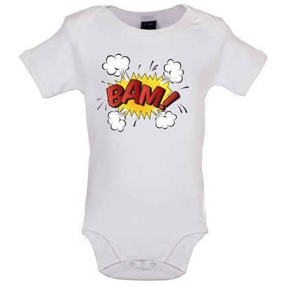Bam! Word Art Baby T Shirt