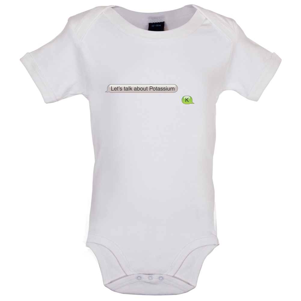 Let's Talk Potassium Baby T Shirt