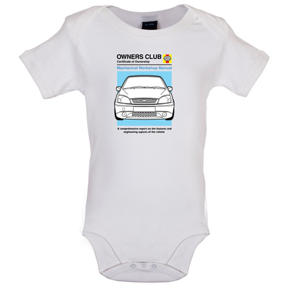 Car Owners Manual Ford Fiesta Baby T Shirt