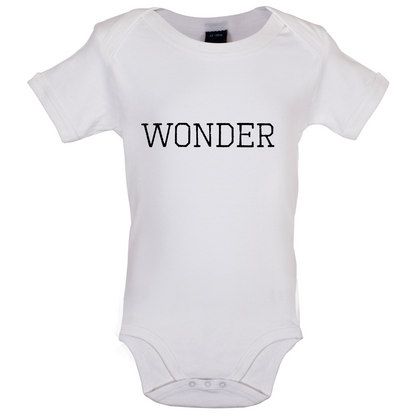Justcie Wonder College Style Baby T Shirt