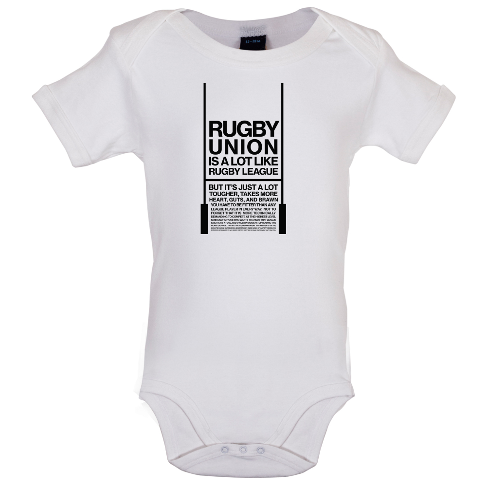 Rugby Union  Baby T Shirt