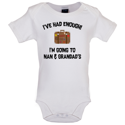 I'm Going To Nan And Grandad's Baby T Shirt