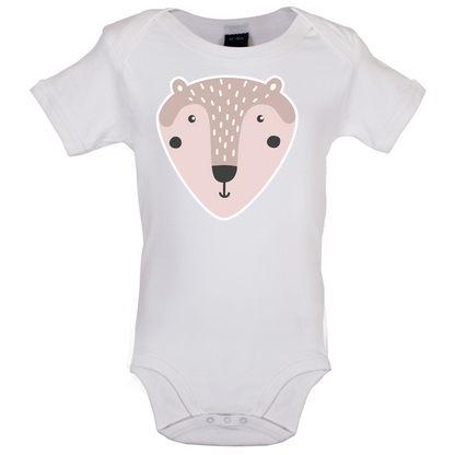 Smiley Face Mr Bear Baby T Shirt
