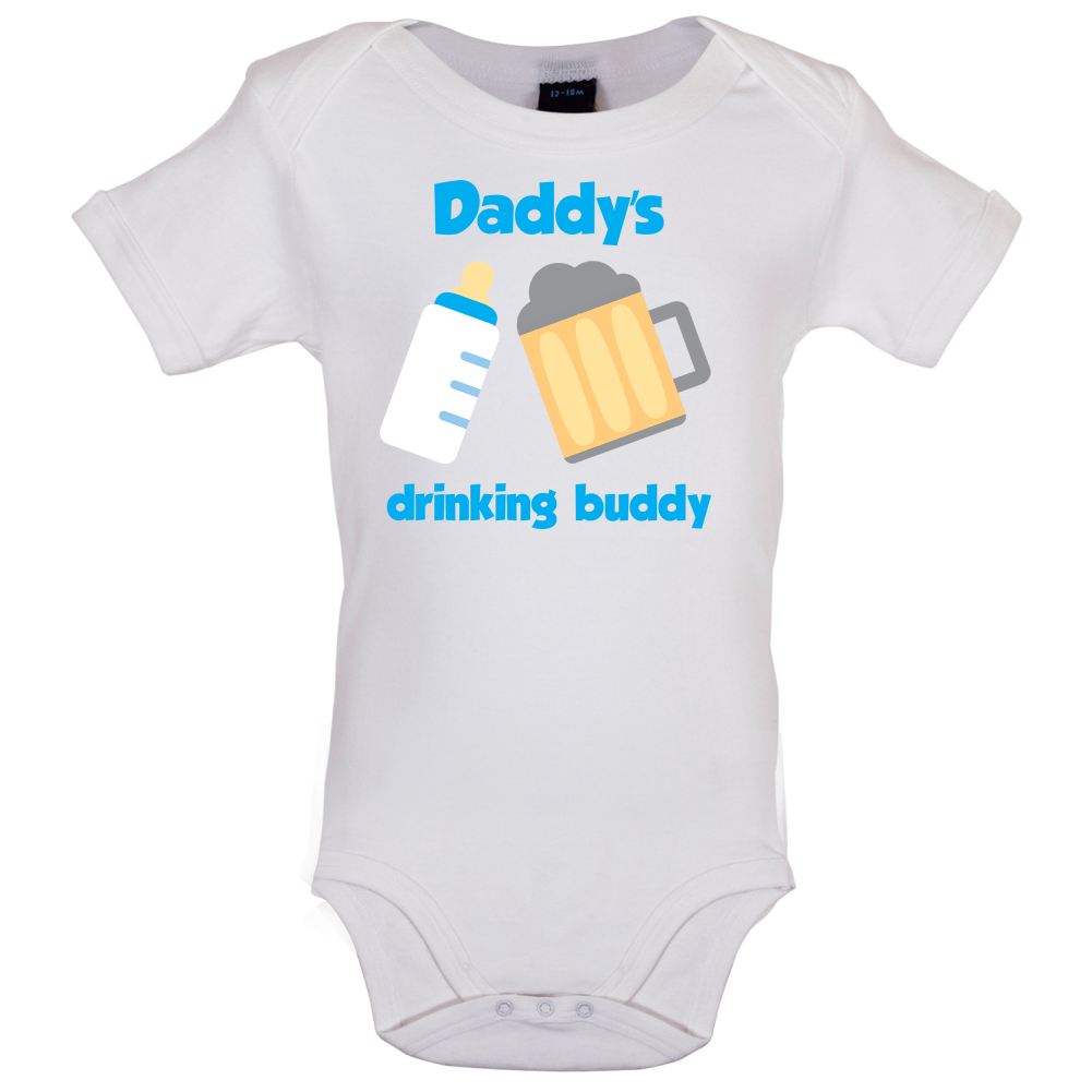 Daddy's Drinking Buddy Baby T Shirt