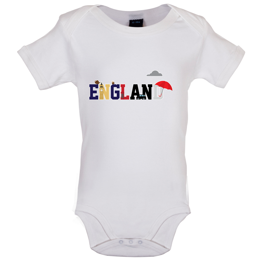 England (Icons) Baby T Shirt