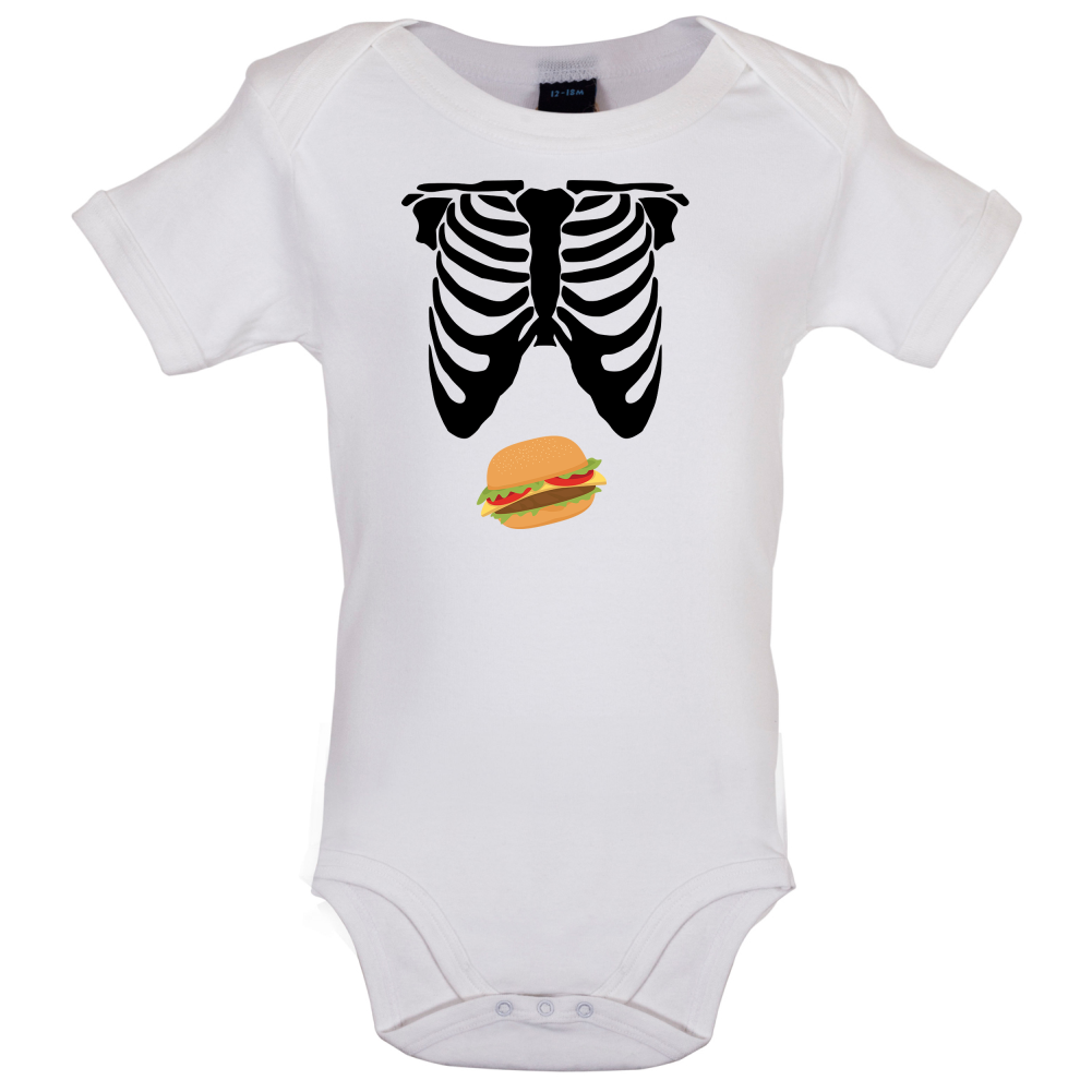 Burger Tummy Baby T Shirt