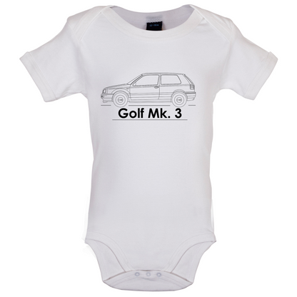 Side View Golf MK3 Baby T Shirt
