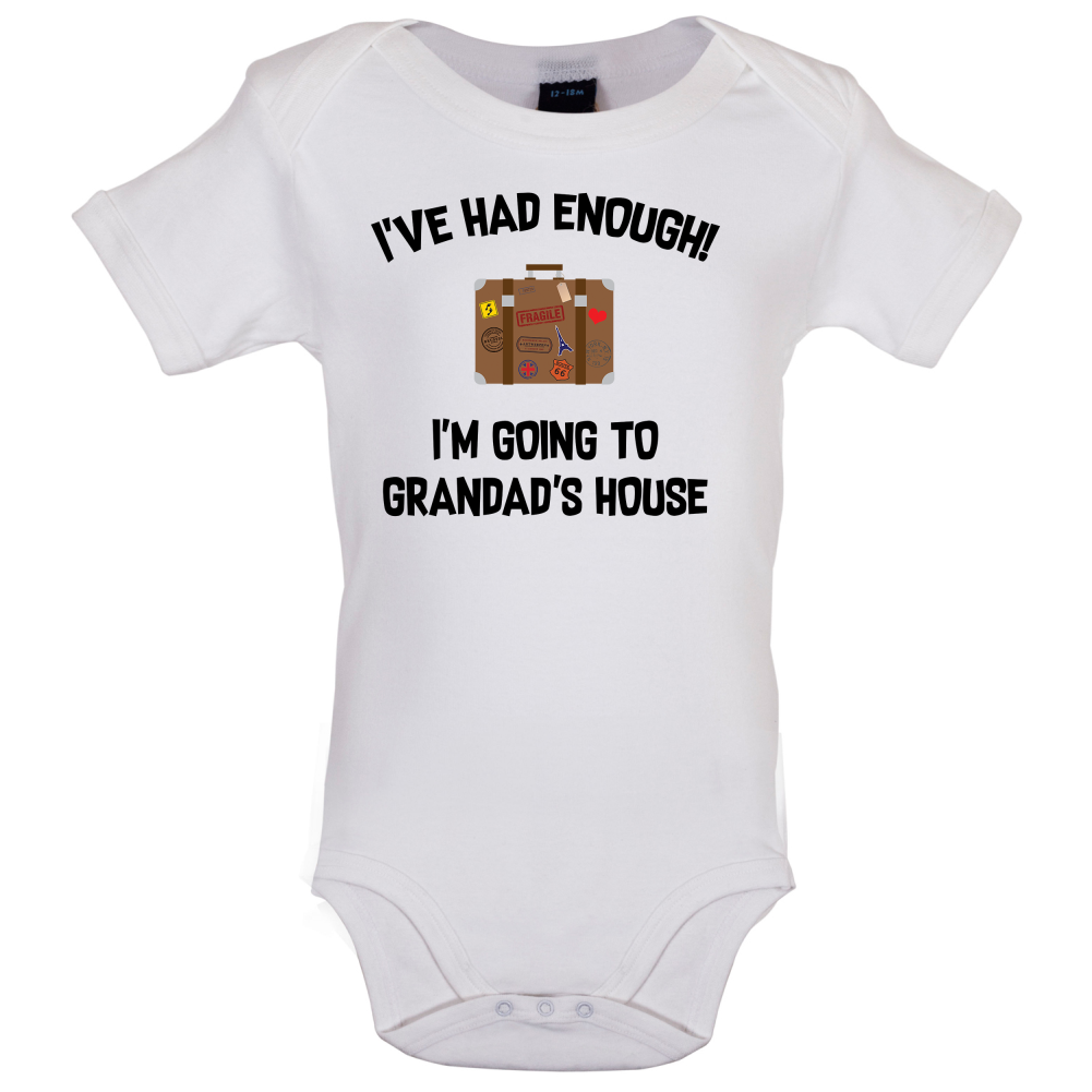 I'm Going To Grandad's House Baby T Shirt