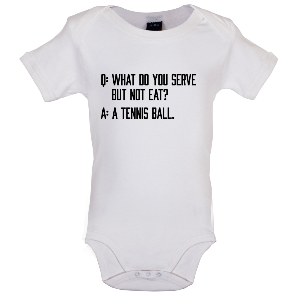 Dont Eat Tennis Ball Baby T Shirt