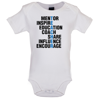 Teacher Quote Baby T Shirt