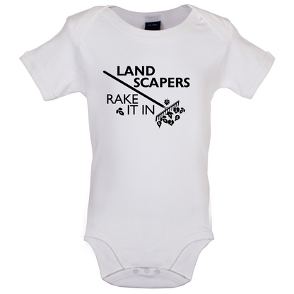 Landscapers Rake It In Baby T Shirt
