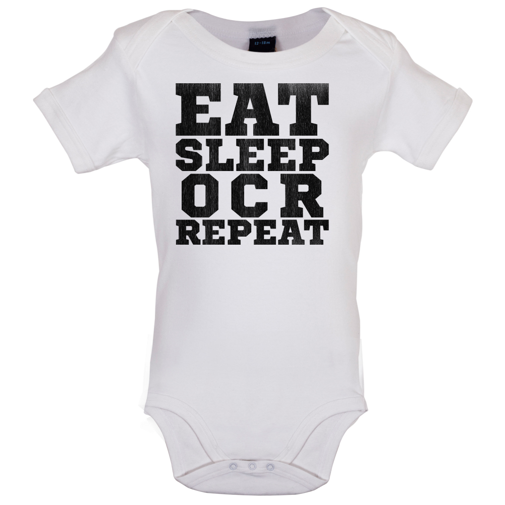 Eat Sleep OCR Repeat Baby T Shirt