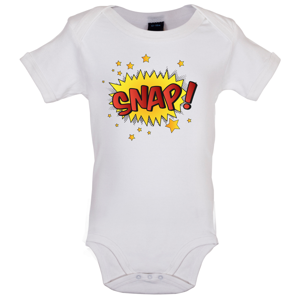 Snap! Word Art Baby T Shirt