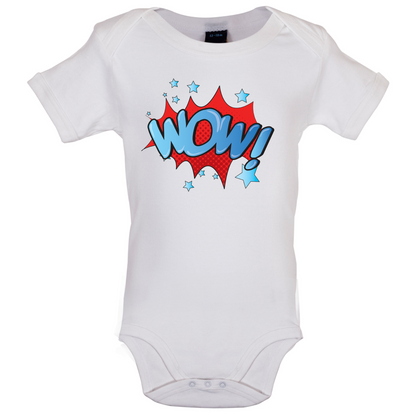Wow! Word Art Baby T Shirt