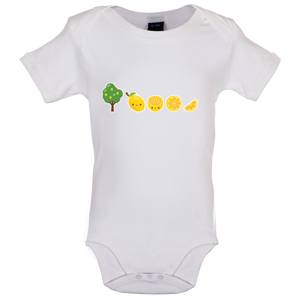 Evolution Of Lemon Baby T Shirt