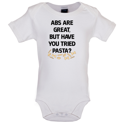 Abs Are Great, Pasta Baby T Shirt