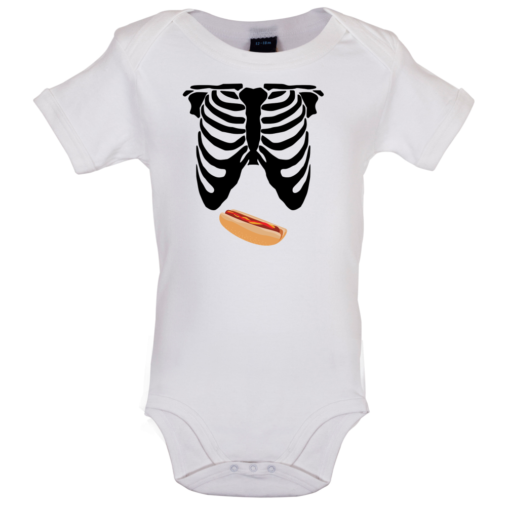 Hotdog Tummy Baby T Shirt