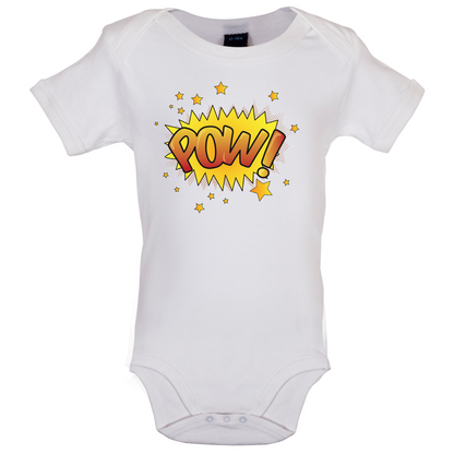 Pow! Word Art Baby T Shirt