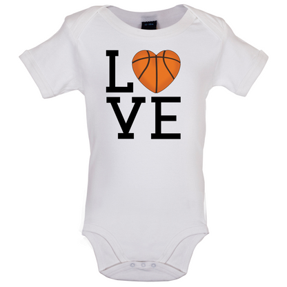I Love Basketball  Baby T Shirt