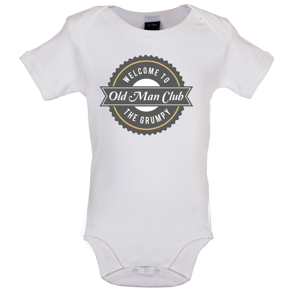 Old Man Club Baby T Shirt