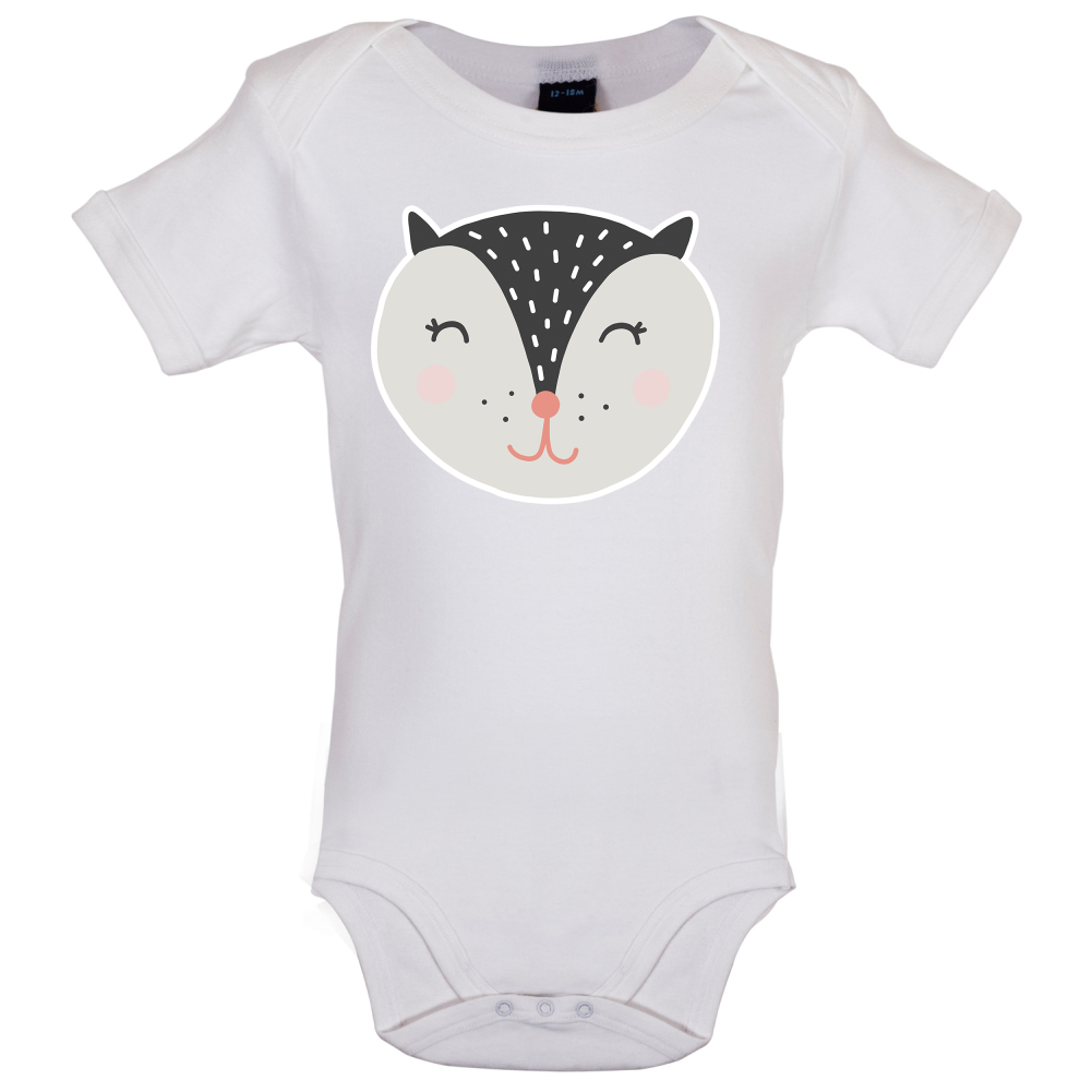 Smiley Face Badger Mrs T Shirt