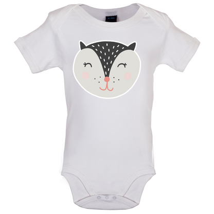 Smiley Face Badger Mrs T Shirt