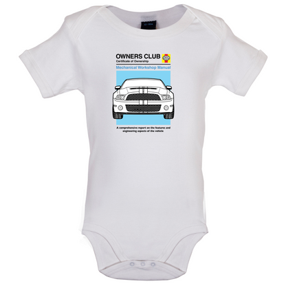 Car Owners Manual Mustang Mustang Baby T Shirt
