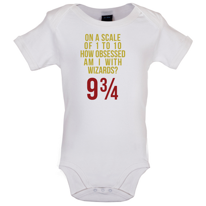 Obsessed With Wizards Baby T Shirt