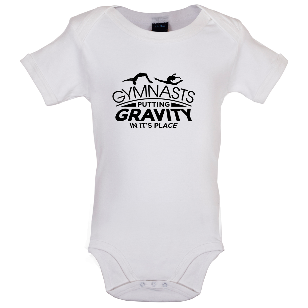 Gravity In It's Place Baby T Shirt